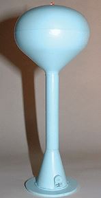 Railtown Model Railroad Supply N WATER TOWER W/FLASHING RED LIGHT - WHITE - 632-3902L