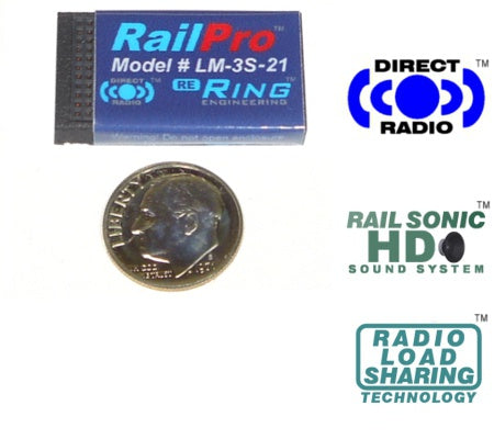 Ring Engineering LM-3S-21 Railpro Loco Module 21-Pin