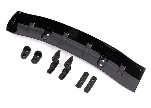 Traxxas 6414X Wing (Lexan)/ wing Washers (left & right)/ wing Mounts (2)/ Washers (2)