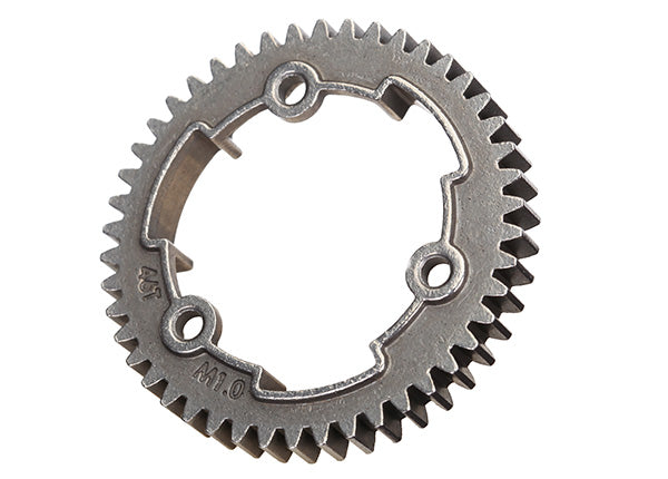 Traxxas 6447X Spur gear , 46-tooth , steel (1.0 metric pitch) - TRA6447X