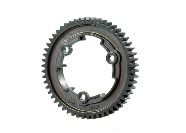 Traxxas 6449R Spur gear, 54-tooth, steel (wide-face, 1.0 metric pitch) - TRA6449R