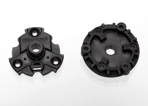 Traxxas 6464 Housing , cush drive (Front & Rear halves) - TRA6464