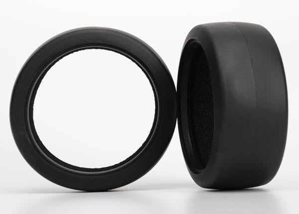 Traxxas 6471 Tires , slicks (S1 compound) (Front) (2) / foam Inserts (2) - TRA6471