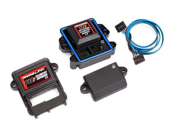 Traxxas 6553X Telemetry expander 2.0 and GPS module 2.0, TQi radio system - TRA6553X