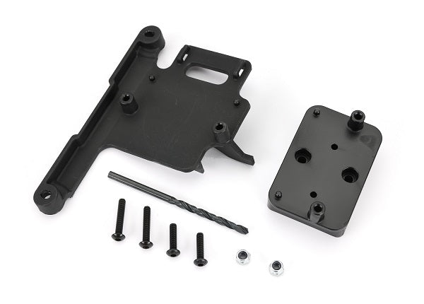 Traxxas 6554X Mount, telemetry expander (fits Rustler, Bandit, Slash 2WD) - TRA6554X