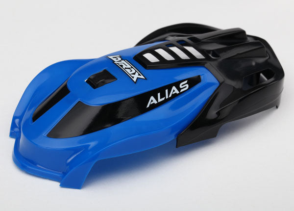 Traxxas 6612 Canopy , Alias , - Blue / 1.6x5mm BCS (self-tapping) (3) - TRA6612