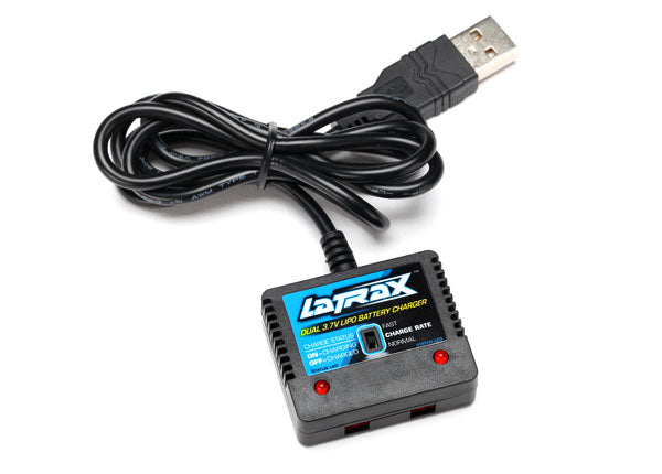 Traxxas 6638 Charger , USB , dual-port (high Output) - TRA6638