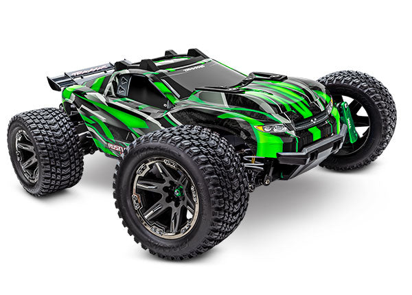 Traxxas 67097-4 Rustler 4x4 VXL Ultimate - Green