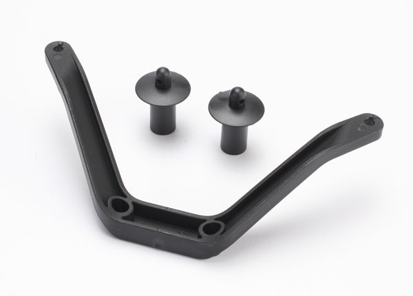 Traxxas 6715 Body Mount (1)/ Body Mount post (2) (Front) - TRA6715