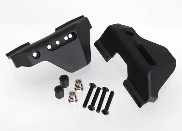 Traxxas 6733 Suspension arm guards , Rear (2) / guard spacers (2) / hollow balls (2) / 3X16mm BCS (8) - TRA6733