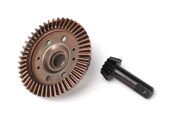Traxxas 6778 Ring gear, Differential/ pinion gear, Differential (12/47 ratio) (Front) - TRA6778