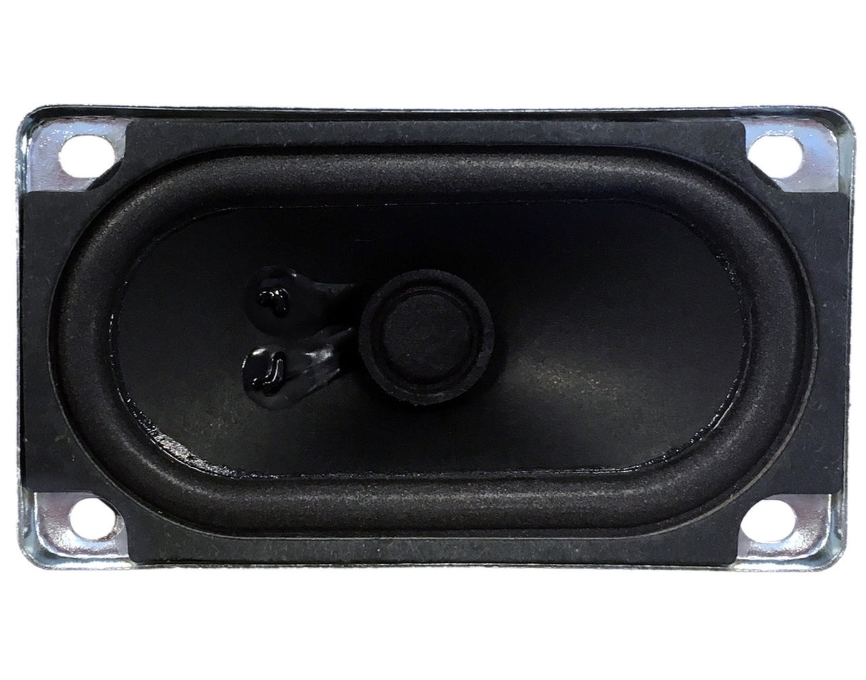 Soundtraxx 8-Ohm Speakers -- Oval - 2 x 3-1/2 x 1-1/2" 5 x 9 x 3.75cm - 678-810090