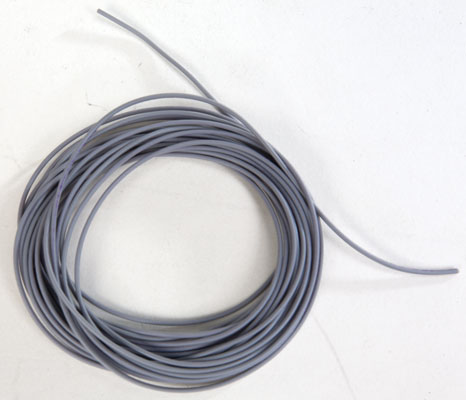 Soundtraxx 30 AWG Super-Flexible Wire -- Gray 10' 3.1m - 678-810145