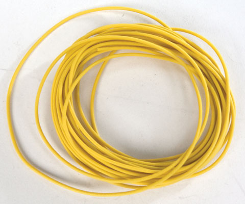 Soundtraxx 30 AWG Super-Flexible Wire -- Yellow 10' 3.1m - 678-810151
