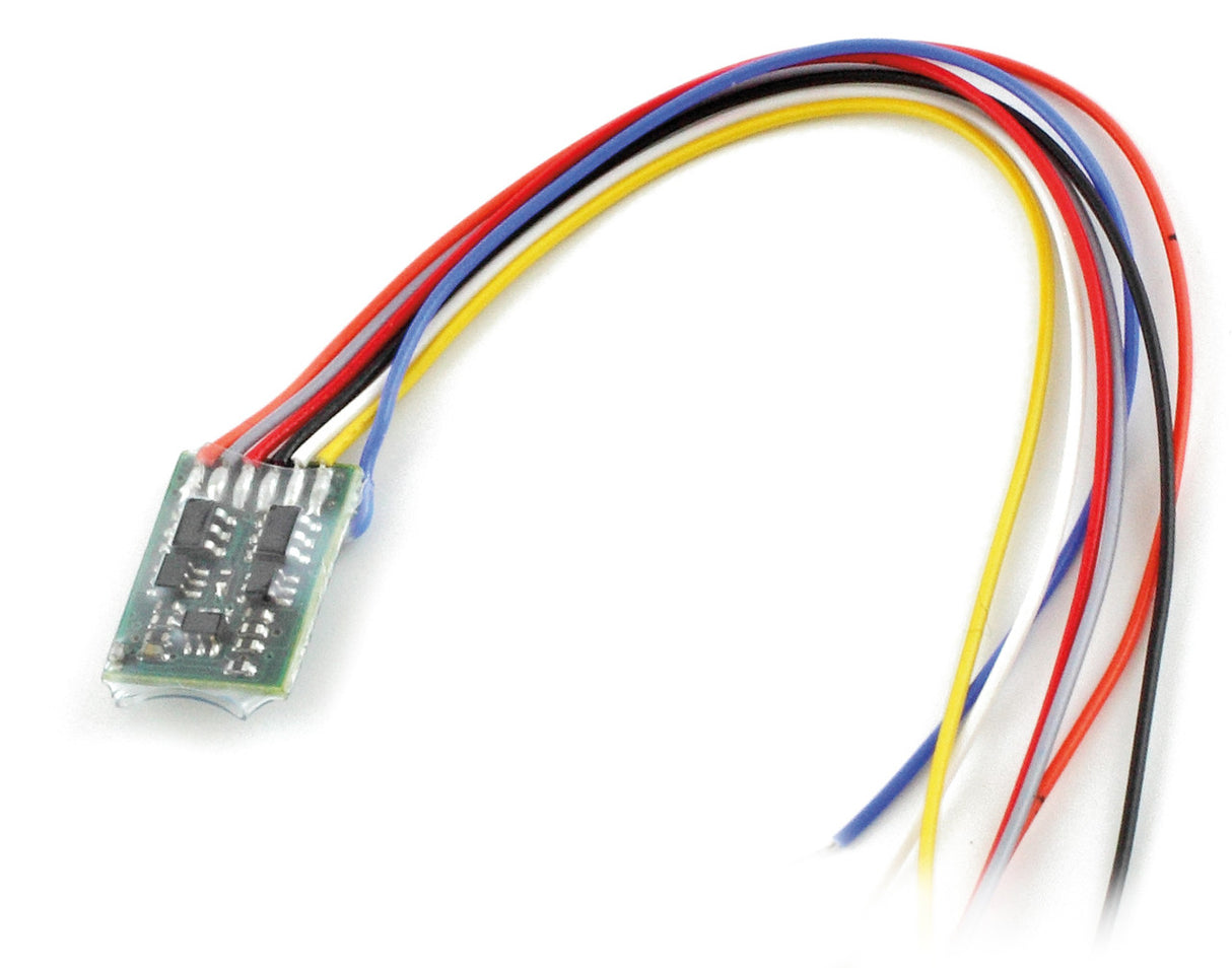 Soundtraxx DCC Mobile Decoder - MC1 Series DCC Only -- N&Z; 2-Function, Universal, 13 x 9 x 3mm - 678-851002