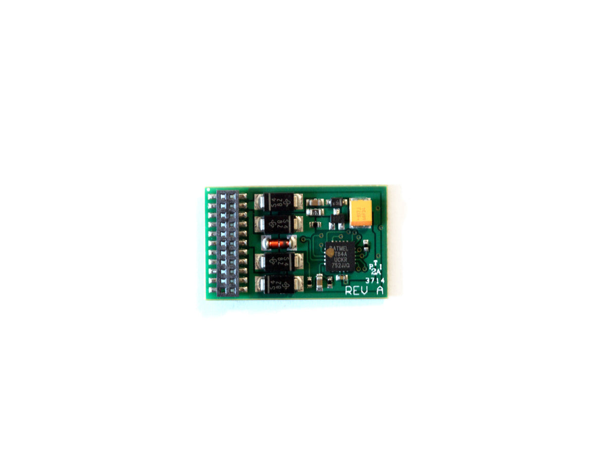 Soundtraxx MC1H104P21 DCC Mobile Decoder - MC1 Series DCC Only -- 1 Amp, 21-Pin Interface, 4 Functions - 678-852005