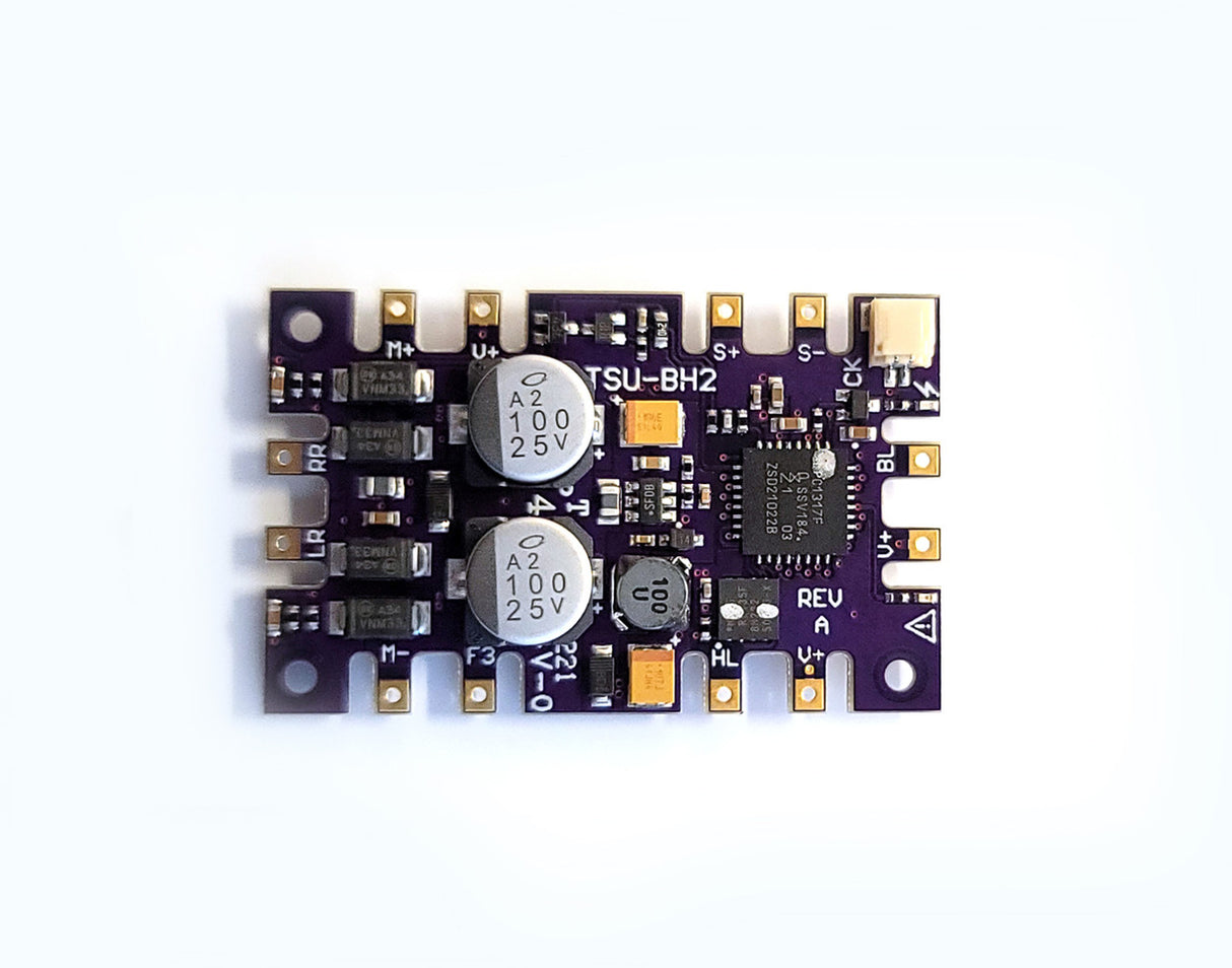 TSU-BH2 Sound and DCC Decoder - Tsunami2 -- Steam-2