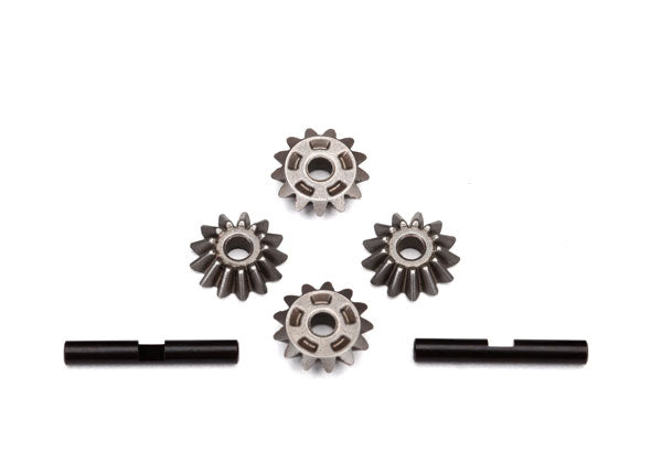 Traxxas 6783 Gear Set , center Differential (Output gears (2) / spider gears (4) / spider gear shaft (2)) - TRA6783