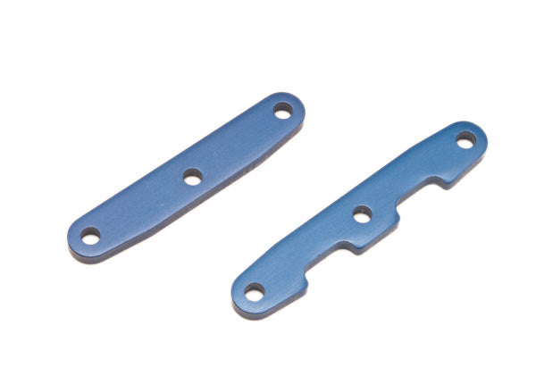 Traxxas 6823 Bulkhead tie bars, Front & Rear, aluminum (blue-anodized) - TRA6823
