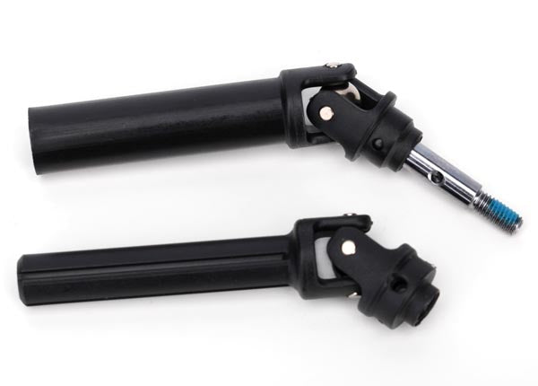 Traxxas 6851X Driveshaft assembly, Front, heavy duty (1) (left or right) (fully assembled, ready to install)/ screw pin (1) - TRA6851X