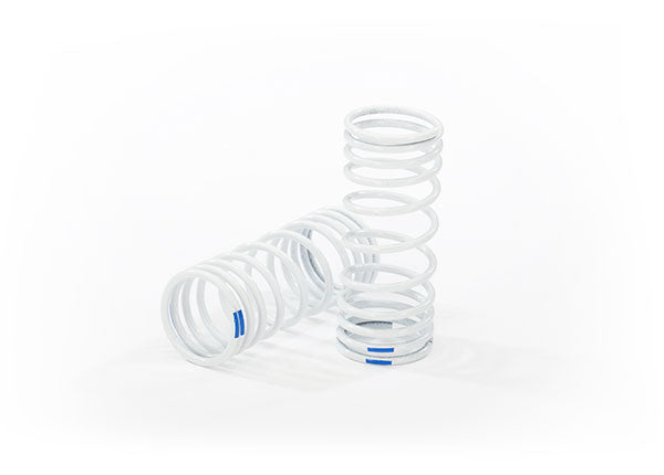 Traxxas 6864 Springs , Front (progressive , +20% Rate , - Blue) (2) - TRA6864