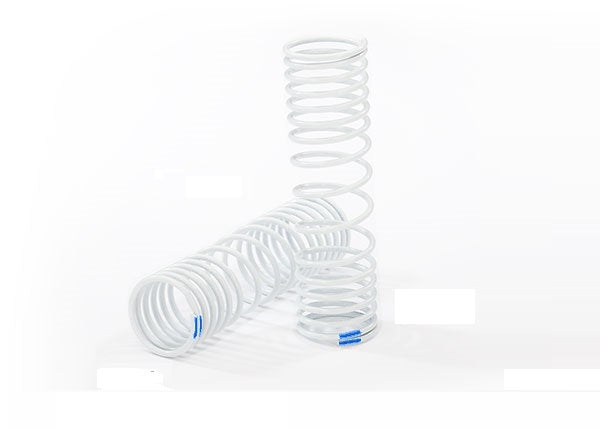 Traxxas 6868 Springs, Rear (progressive, +20% Rate, - Blue) (2) - TRA6868