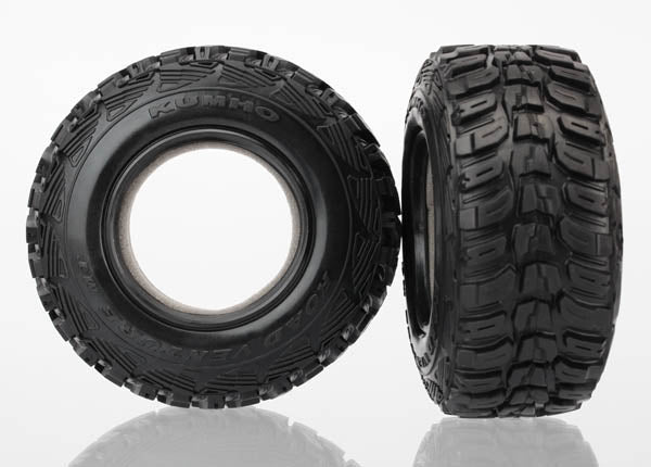 Traxxas 6870 Tires, Kumho (dual profile 4.3x1.7- 2.2/3.0') (2)/ foam Inserts (2) - TRA6870