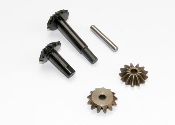 Traxxas 6883 Gear Set, center Differential (Output gears (2)/ spider gears (2)/ spider gear shaft) - TRA6883