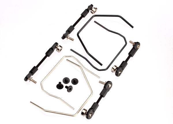 Traxxas 6898 Sway Bar kit (Front and Rear) (includes Front and Rear Sway bars and adjustable Linkage) - TRA6898