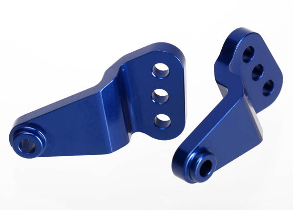 Traxxas 6920X Link Mount, Rear suspension, aluminum (blue-anodized) (right & left)