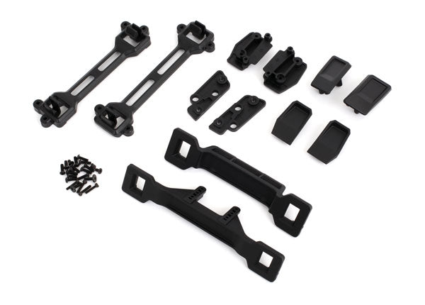 Traxxas 6929 Body conversion kit, Slash 2WD (includes Front & Rear Body Mounts, Latches, Hardware) (for clipless Mounting)
