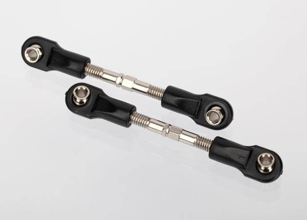 Traxxas 6939 Turnbuckles , suspension , 39mm (60mm center to center) (Rear) (assembled with rod ends and hollow balls) (2) - TRA6939