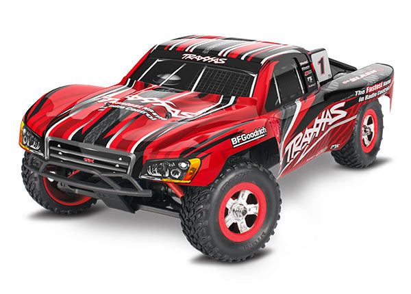 Traxxas 70054-8-RED Slash: 1/16-Scale Pro 4X4 Short Course Racing Truck - Red