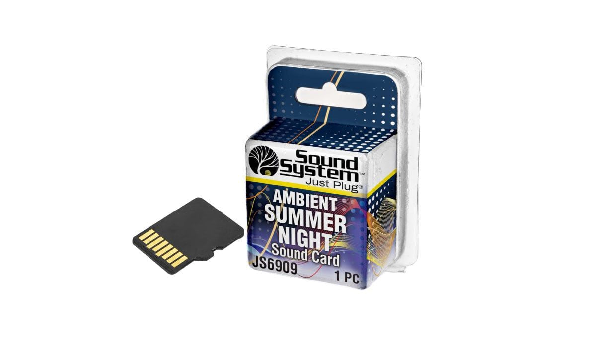 Woodland Scenics JP6909 Sound Card Ambient Summer Night