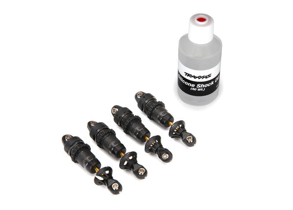 Traxxas 7061X Shocks, GTR hard anodized, PTFE-coated bodies with TiN shafts (fully assembled, without Springs) (4) - TRA7061X