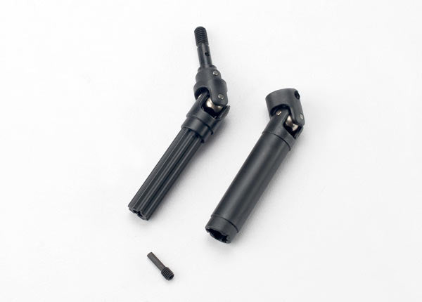 Traxxas 7151 Driveshaft assembly (1) left or right (fully assembled, ready to install)/ 3x10mm screw pin (1) - TRA7151