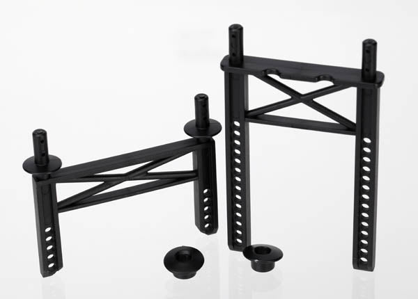 Traxxas 7216 Body Mounts , Front & Rear / Body washer , Rear (2) - TRA7216