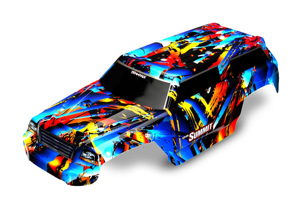 Traxxas 7217 Body , 1 / 16 Summit (painted , decals applied) - TRA7217