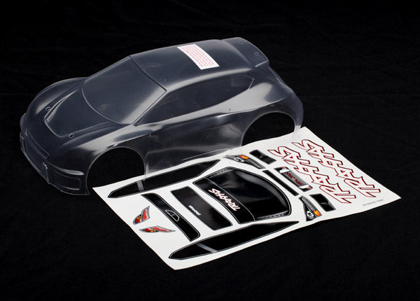 Traxxas 7311 Body , Rally (Clear , requires painting) / grille and lights Decal Sheet - TRA7311