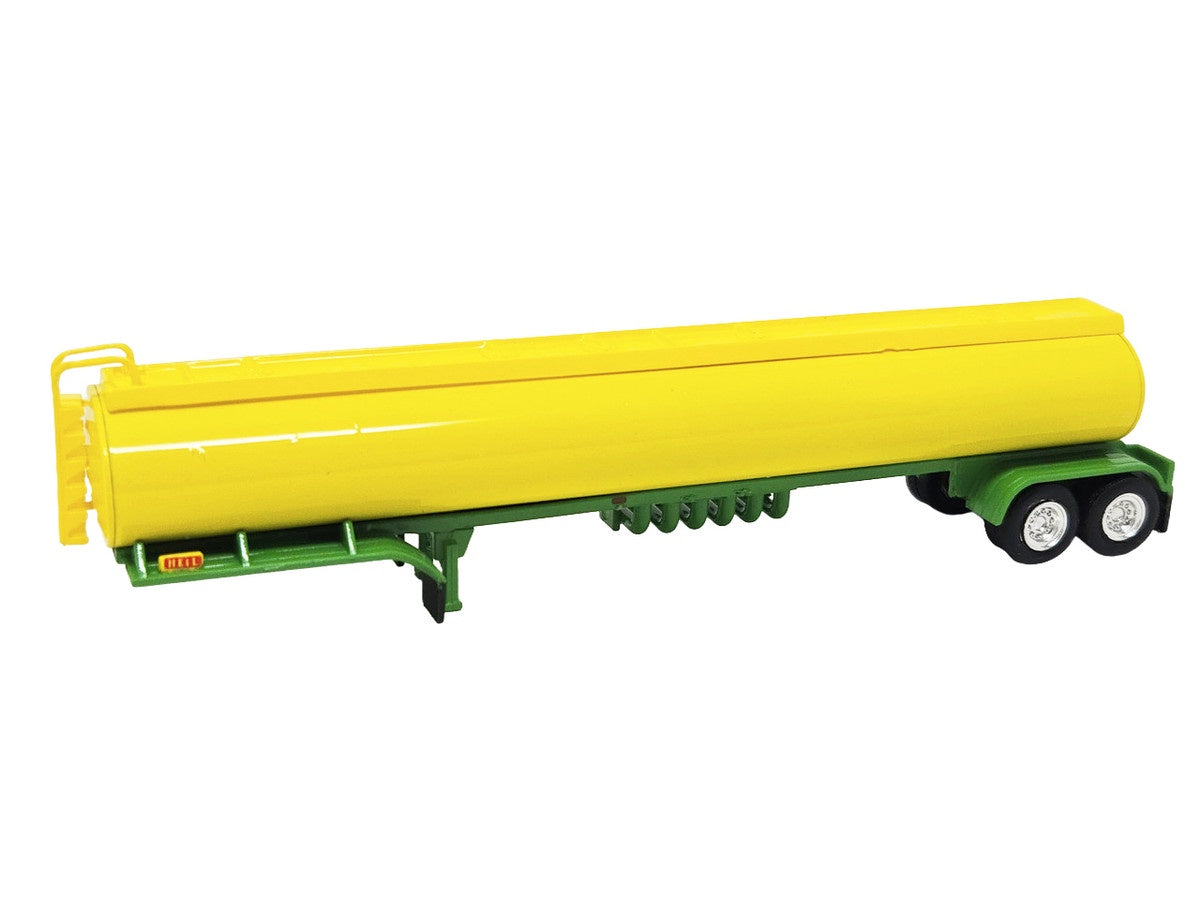 HO Logistics Replicas Heil Gasoline Tank Trailer- Assembled -- Green, Yellow