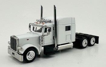 HO Logistics Replicas Peterbilt Sleeper Cab Tractor Only - Assembled -- White