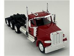 HO Logistics Replicas Peterbilt 589 3-Axle Day-Cab Semi Tractor - Assembled -- Red