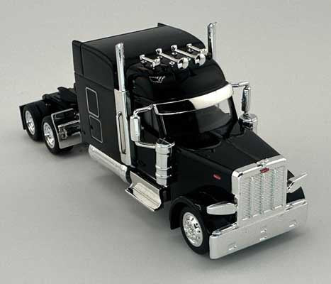 HO Logistics Replicas Peterbilt 589 Stand-Up Sleeper-Cab Semi Tractor - Assembled -- Black