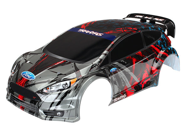 Traxxas 7416 Body , Ford Fiesta ST Rally (painted , decals applied) - TRA7416