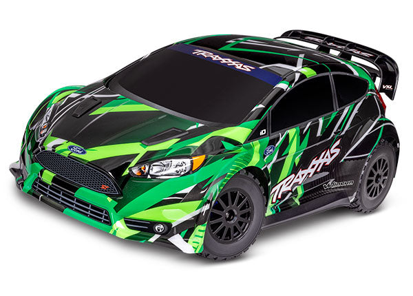 Traxxas 74276-4 Ford Fiesta ST Rally VXL (Brushless 3s) - Green