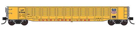 Trainworx 52'6" Corrugated Gondola - Ready to Run -- Union Pacific 30 (Armour Yellow, red, silver) - 744-2520730