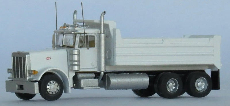 Peterbilt 379 Dump Truck - Assembled -- White