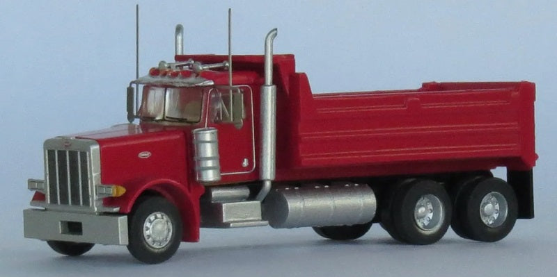 Peterbilt 379 Dump Truck - Assembled -- Red