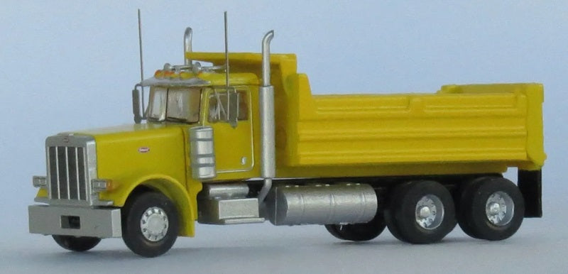 Peterbilt 379 Dump Truck - Assembled -- Yellow