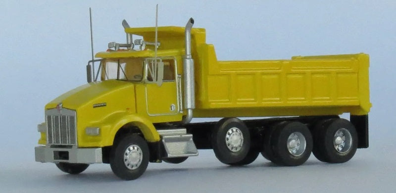 Kenworth T800 Dump Truck - Assembled -- Yellow